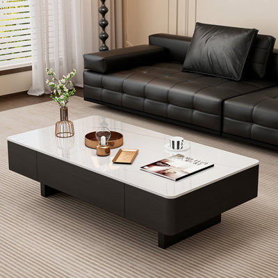 Table basse rectangulaire moderne et simple