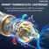 DualJetSpa 12" Dual Shower Head with Body Jets,Thermostatic Shower Faucet System with Rough-In Valve