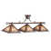 Shemar 3 - Light Pool Table Linear Pendant By RAM Game Room