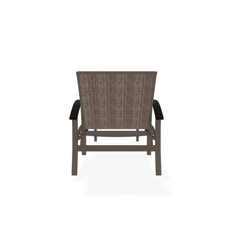 Askar Outdoor Rust-Resistant Metal Chaise Lounge, Classic Graphite P30, Atlantis Royal Blue Sunbrella®, Gloss White