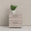 Diamone Manufactured Wood Bedside Table-741799830