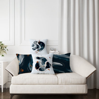 Ensemble de housse de coussin lavable et repassable 4 pièces