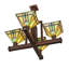 Prairie Wheat 4 - Light Pendant