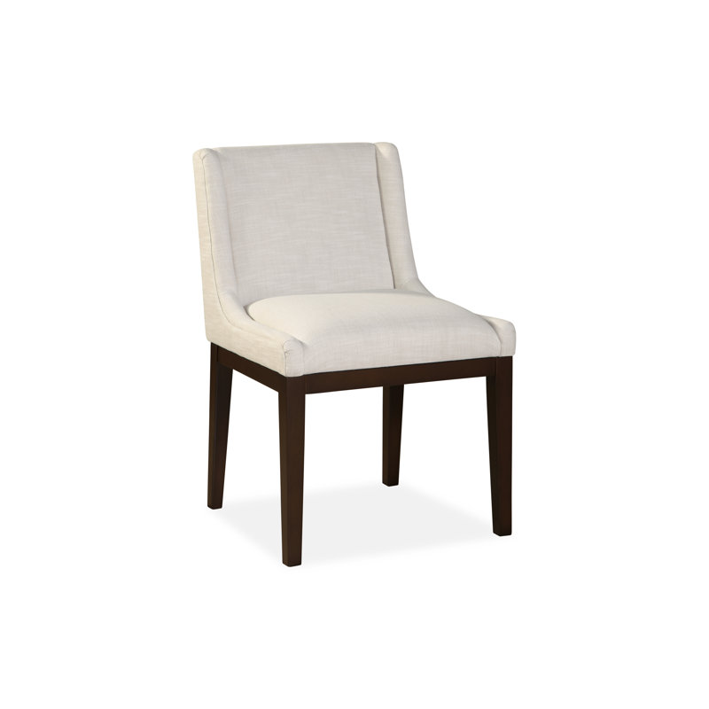 Upholstered Dining Chair, White, 61353-71