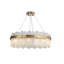 Aarzish Chandelier Modern Round Clear Glass Chandelier-591508953-591508952