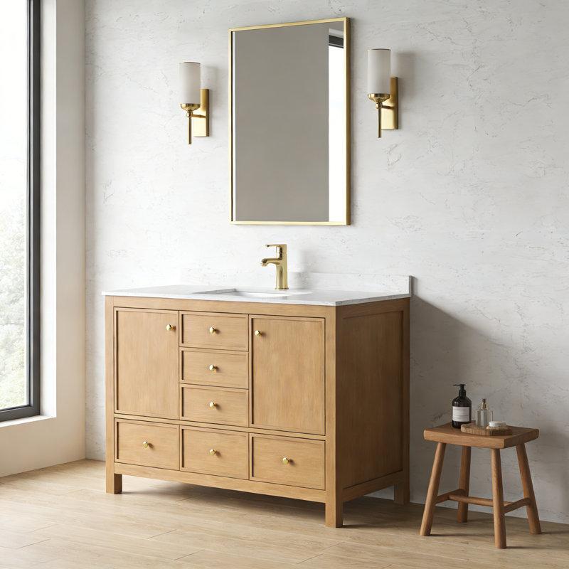 Meuble-lavabo 48 po avec rangement