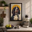 King Charles Spaniel Modern - Wrapped Canvas-1365781177-1365781132