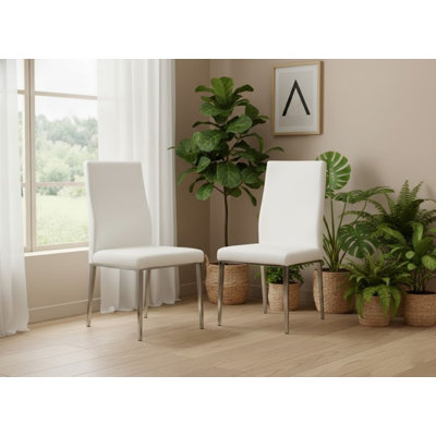 Ensemble de 2 chaises d'appoint Keziah