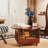 Minimalist Adjustable Height Irregular Petal-shaped Movable Side Table
