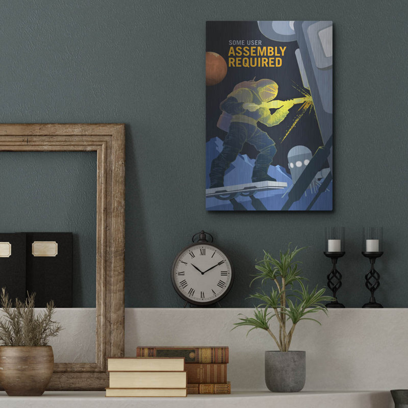 " Mars Explorer Series: Some User Assembly Required " by NASA Posters, 16" H x 12" W