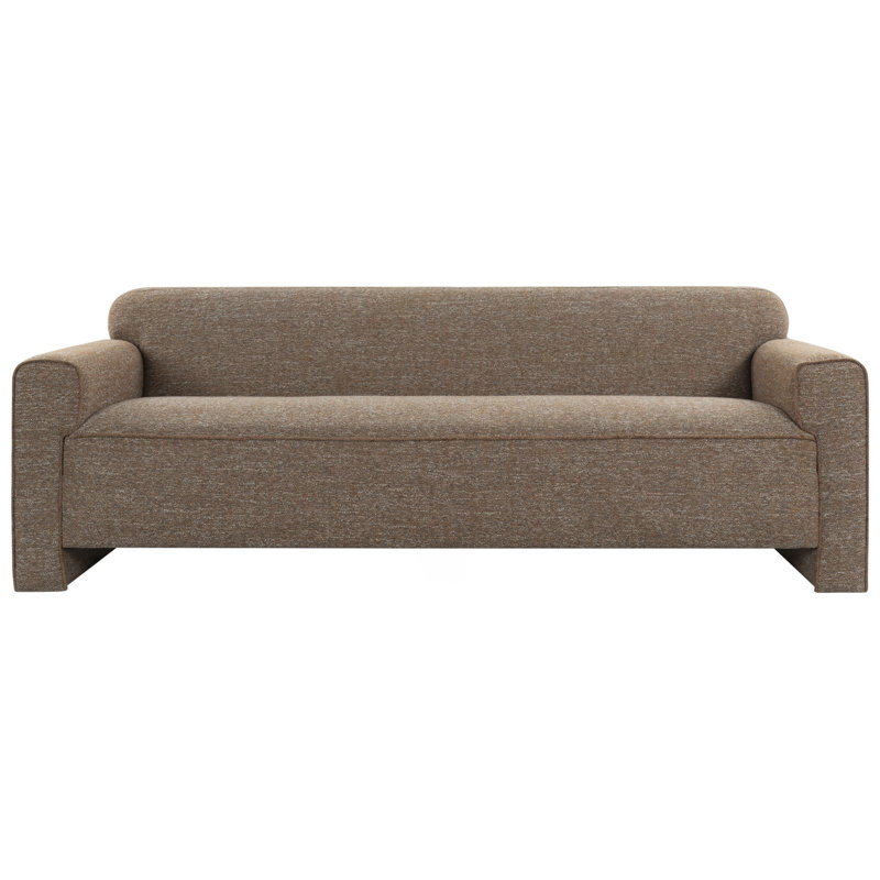 Upholstered 84 " Boucle Sofa