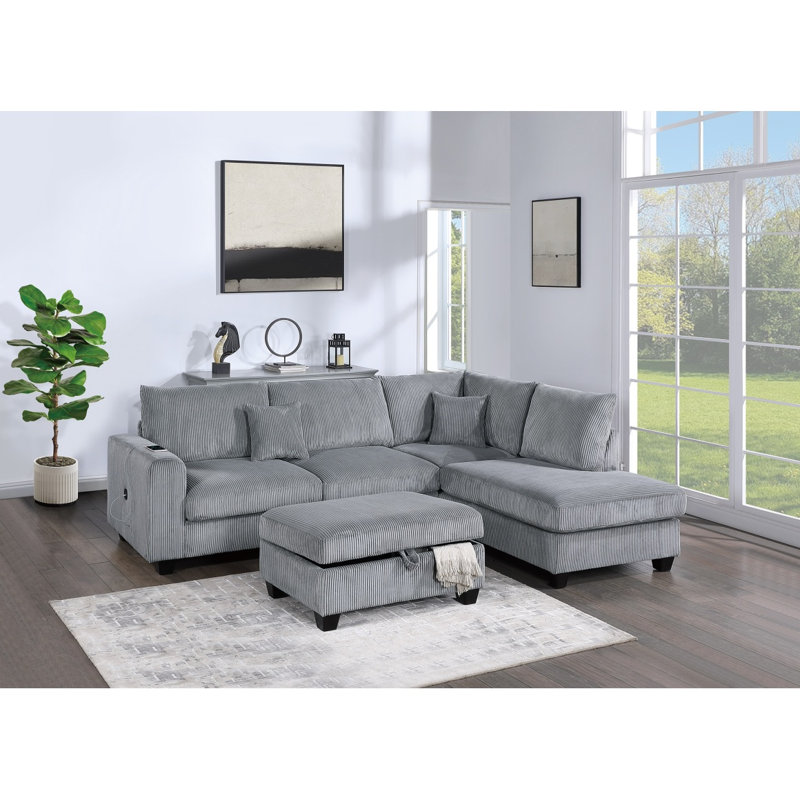 Ensemble de canapé modulaire 3 pièces Contemporary