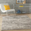 Uptown Abstract Area Rug in Gray-1580848971