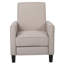 Fauteuil inclinable à dossier inclinable beige-242835243