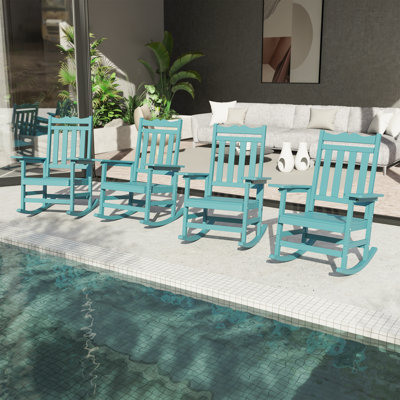 Hips rocking adirondack chair(set of 4)