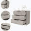 Commode rectangulaire à 3 tiroirs Cannon-842483655