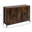 Buffet industriel avec portes, armoire de cuisine, armoire à café, armoire d'entrée