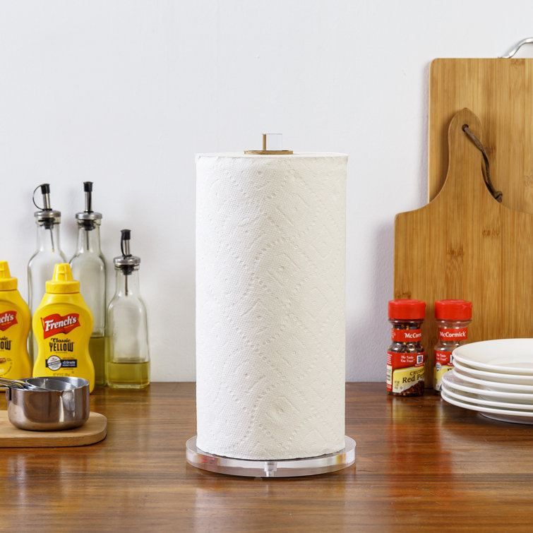 Mercer41 Acrylic Free-Standing Paper Towel Holder