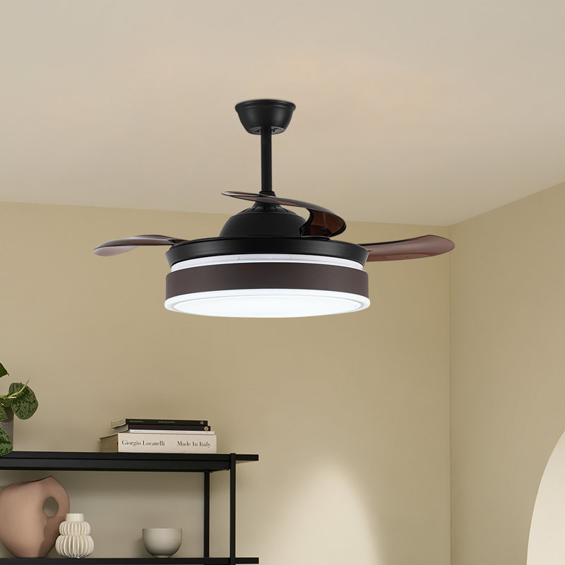 Alvernon 107cm Ceiling Fan with Light Kit