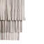 'Ndidi' Leather Fringe Wall Sconce w/ Solid Brass Accents-1807874007