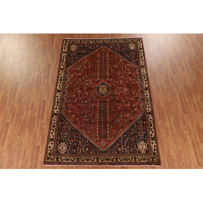 Tapis tribal à motif géométrique traditionnel 7 x 10