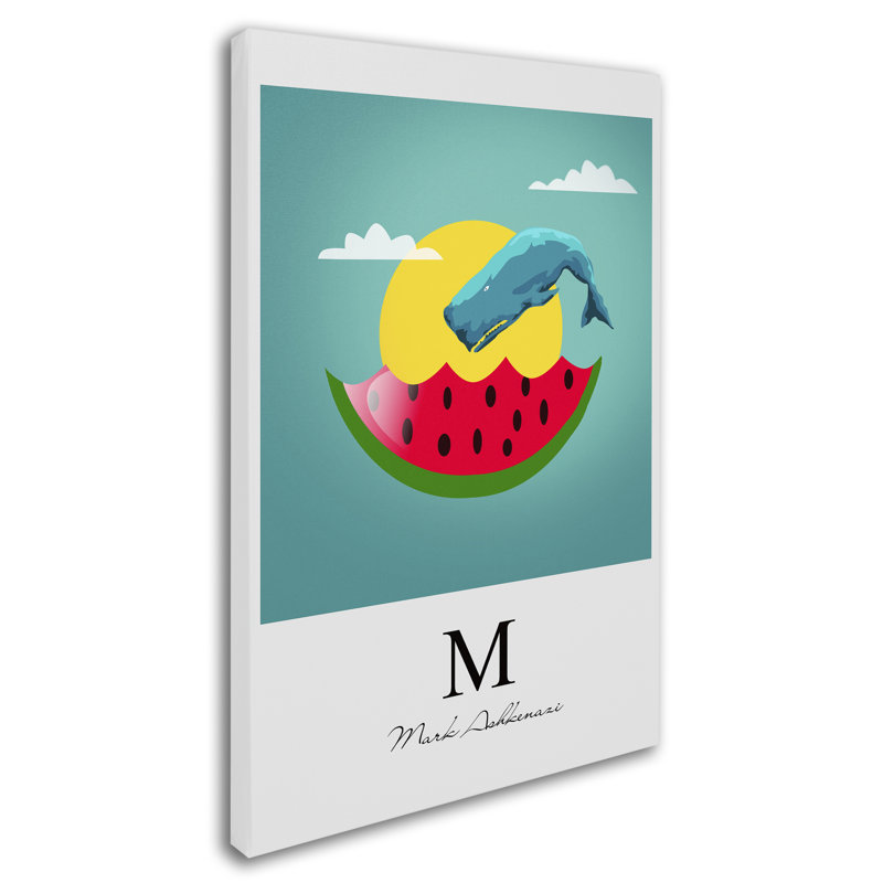 Art sur toile Kieninger «Watermelon 2», H 24 po x l 16 po x P 2 po