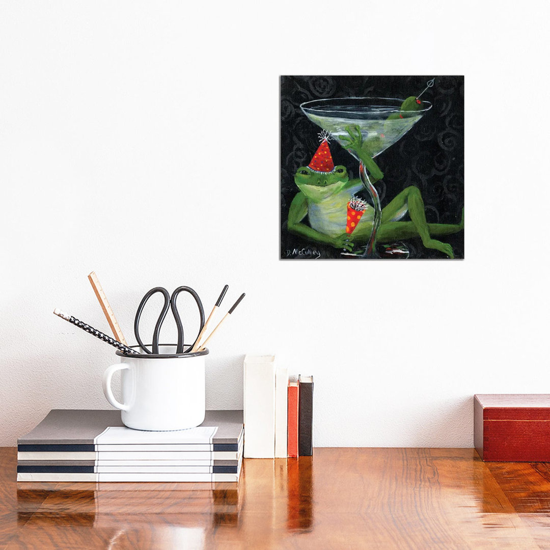 Toadally Under Glass by Debbie McCulley - Gallery-Wrapped Canvas Giclée on Canvas