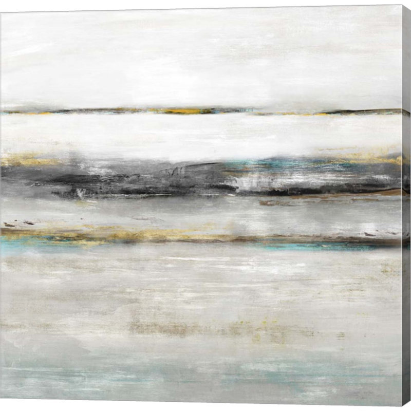 «Water's Edge II» par Isabelle Z, art mural sur toile, H 12 po x l 12 po x P 1,5 po
