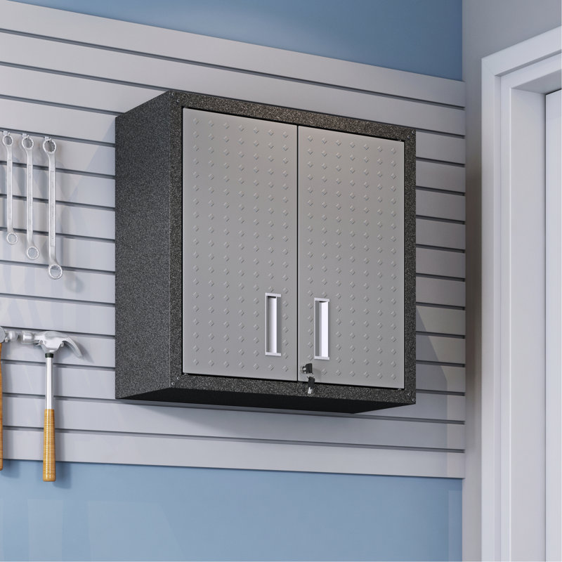 Accent Cabinet, Garage Cabinet With 2 Doors And 1 Adjustable Shelf