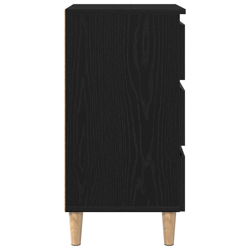 40cm W Manufactured Wood Bedside Table