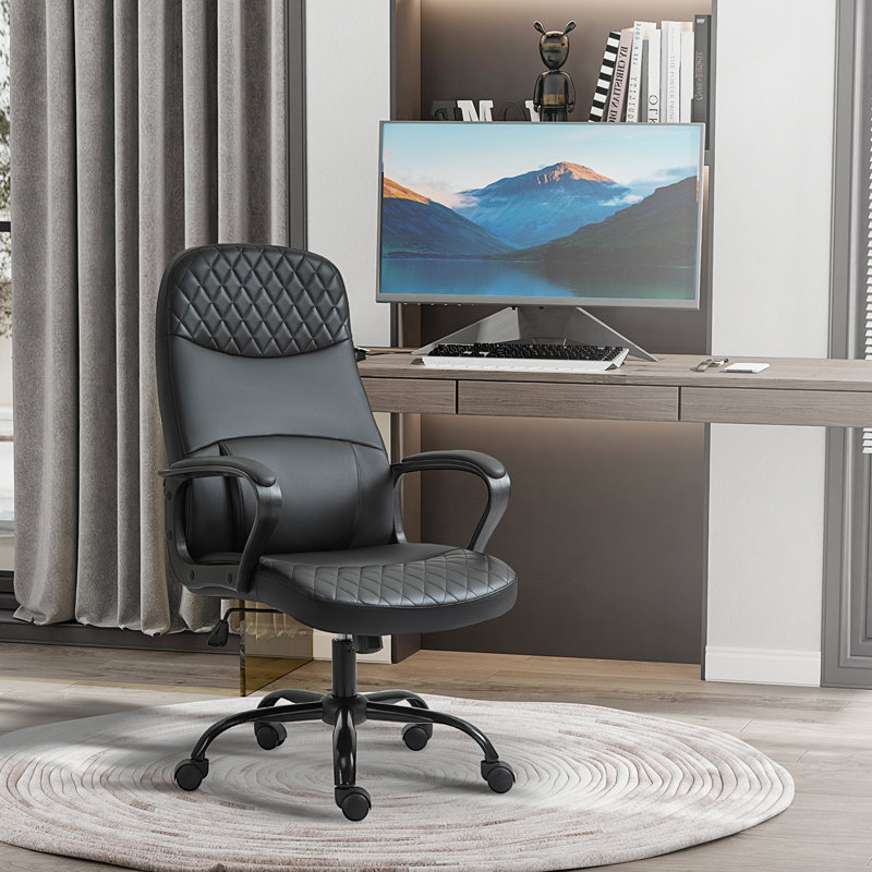 Ayward Polyester Blend Executive Chair