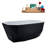 63'' x 28.7'' Soaking Acrylic Bathtub-97554632