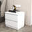 Wooden Nightstand with 2 Drawers-281562853
