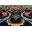 Tapis de zone noué la mauve 8 pi x 10 pi 6 po one-of-kind Alvey