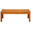 Harda Rectangular Wood Outdoor Coffee Table , 85cm cm W 57cm cm D