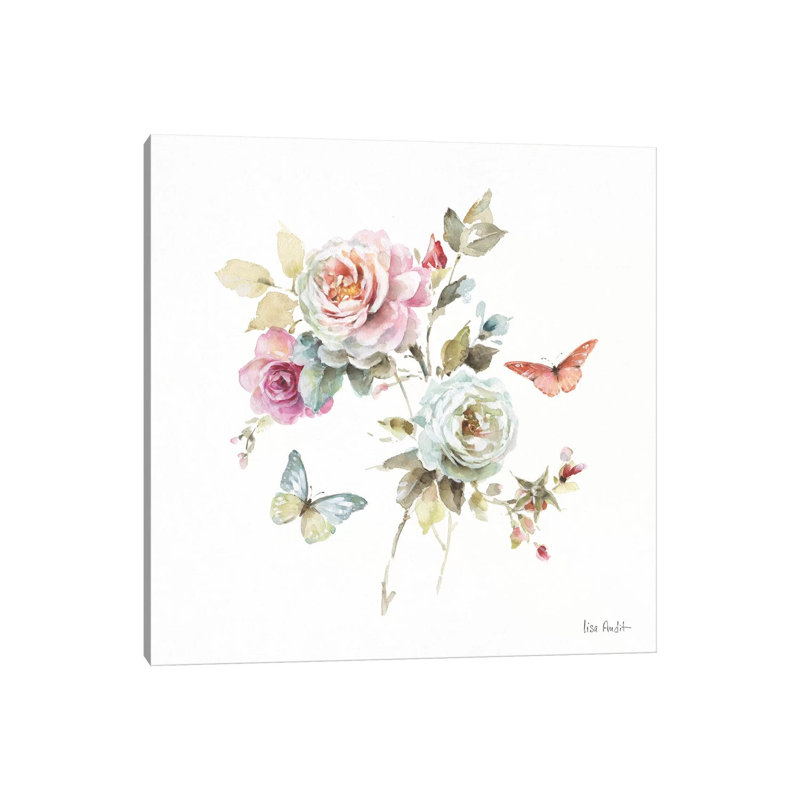 Beautiful Romance VII 1 Piece Wrapped Canvas Painting, 45.72 cm H x 45.72 cm W