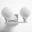 Ruba 2 Light Frosted Dimmable Vanity Light-794965107