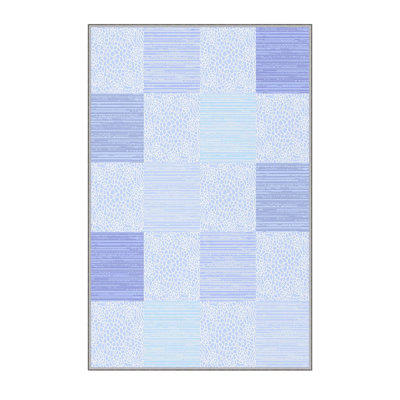 Elegant 3D Printed Area Rug, 4.6 x 7.2 ft | 100% Polyester, 0.31 in Pile Height, Antibacterial | Non-Slip PVC Felt Dot Underside, Machine Washable, Perfect for Living Room or Bedroom, Durable & Stylish Design