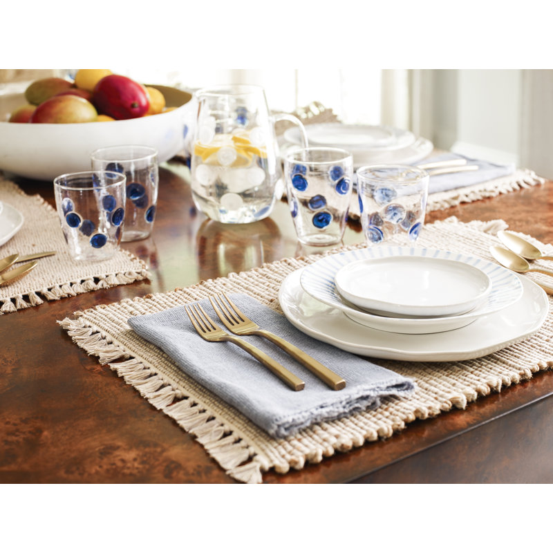 Forma Handmade Stoneware Dinner Plate, Cloud