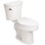 Toilette allongée bol, 1,28, 4,8 siphonique, deux, chasse simple latérale,,, blanc brillant 004, chasse d'eau deux siphonique, partie de décoration brillante