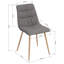 44cm H Fabric Upholstered Side Chair-35126630