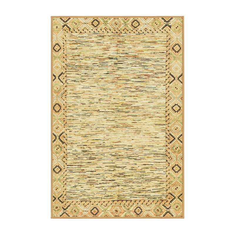 Tapis abstrait moderne 3418, Rectangle de 2 pi x 3 pi