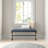 Milana Cotton Upholstered Bench-1850045668