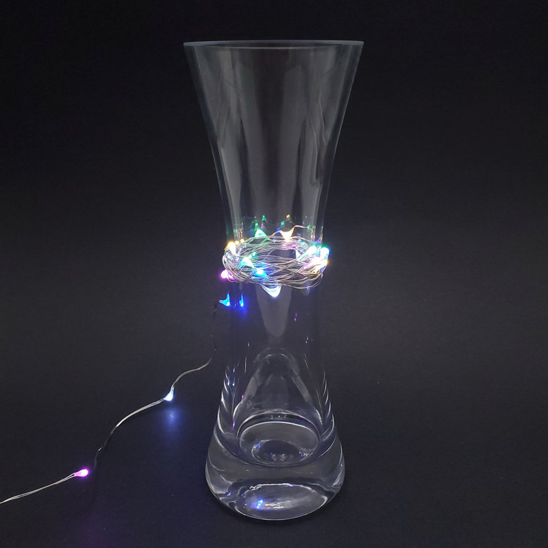 Battery Operated LED Fairy String Lights - 2 Count, Multicolor