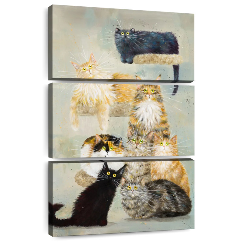 Brampt The Haynes Cats, H 50 po x l 32 po