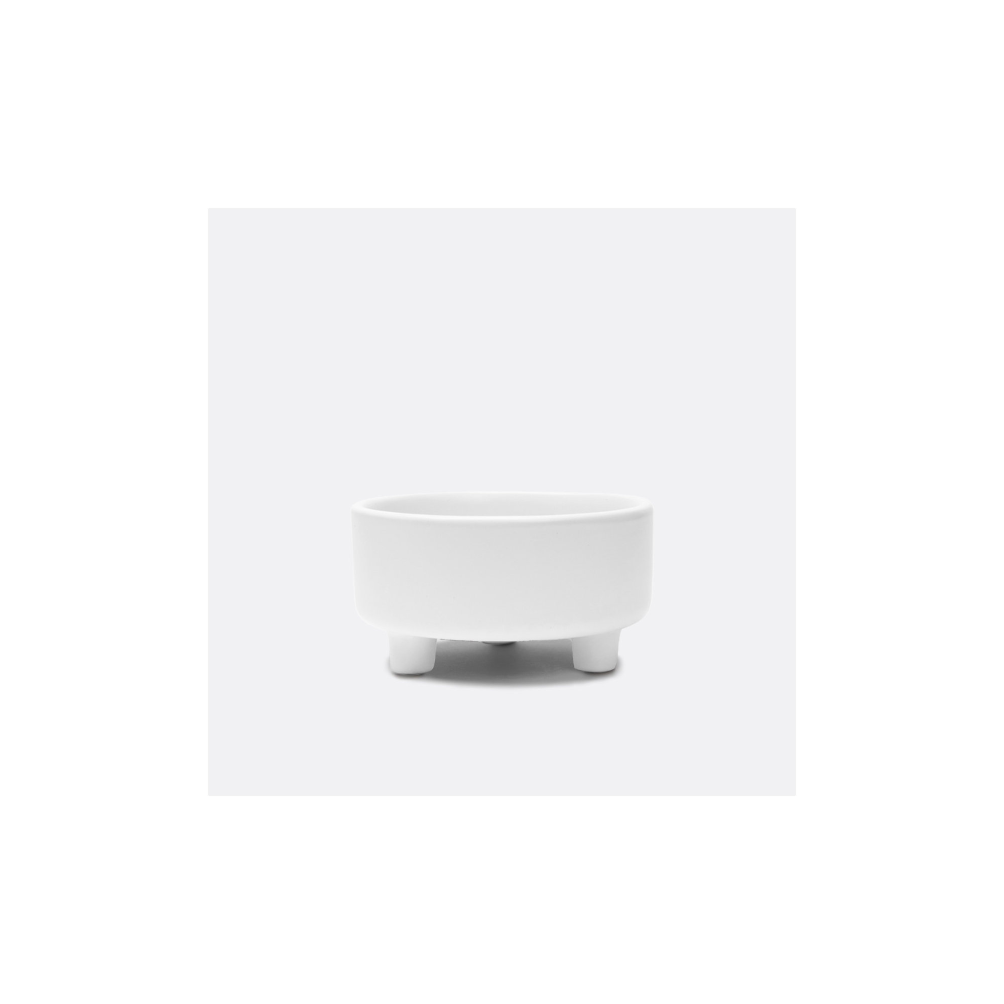 Uplift Ceramic Dog Bowl, Large (8 cups / 64 fluid oz), White