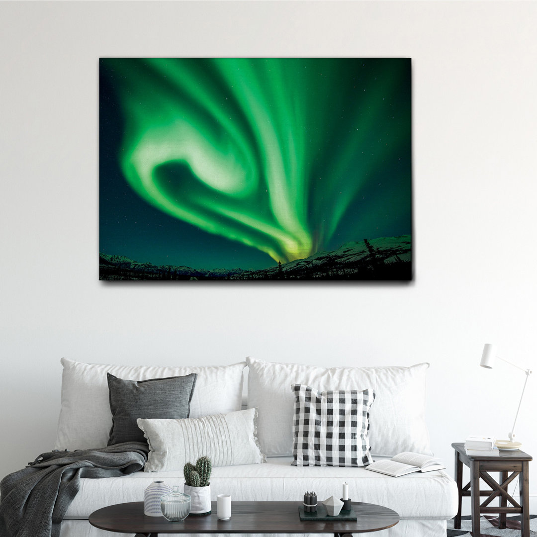 Leinwandbild Northern Lights von Giallobus