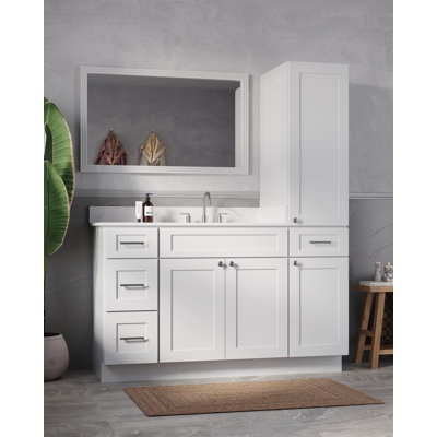 Ensemble de meuble-lavabo simple 57 po Disar