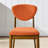 2-Piece Mid-Century Modern Wood & Upholstered Dining Chair Set-548594464-548594467