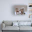 Art mural sur toile tendue - Art mural «Tea Time» par Ellen Van Deelen pour le salon, la chambre à coucher ou le bureau - 35 x 47